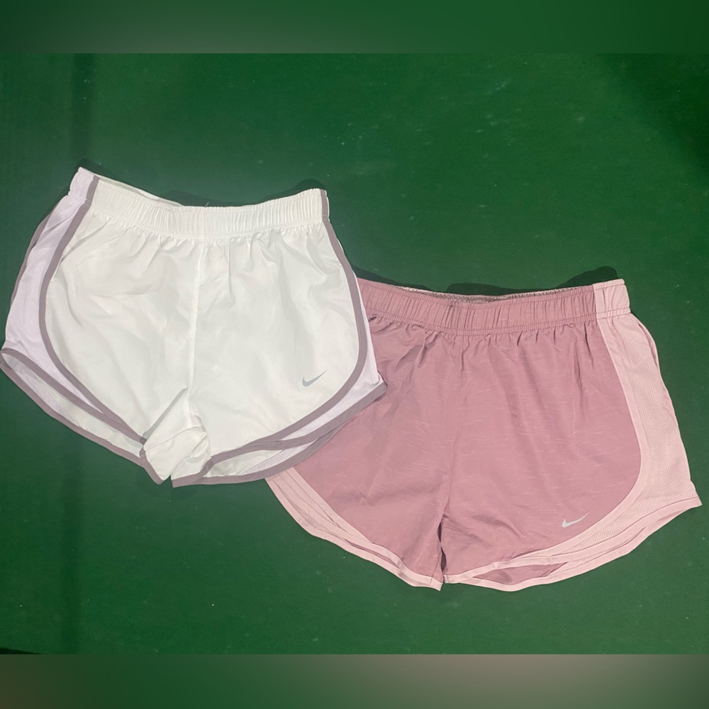 2 Pairs of Women Nike Tempo Shorts
